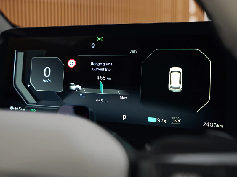 novo kia ev5 painel de instrumentos